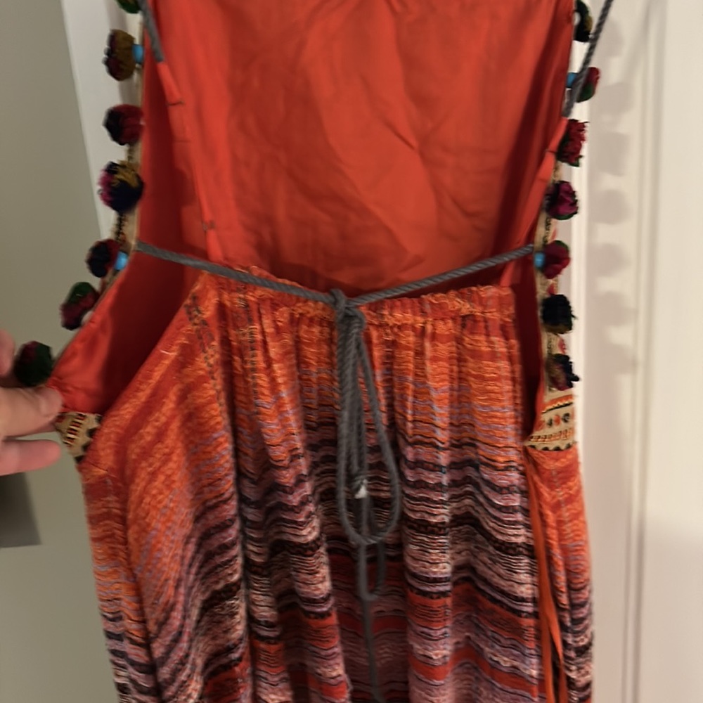 Free People Soft Woven Maxi Dress Nwot - Picture 5 of 6